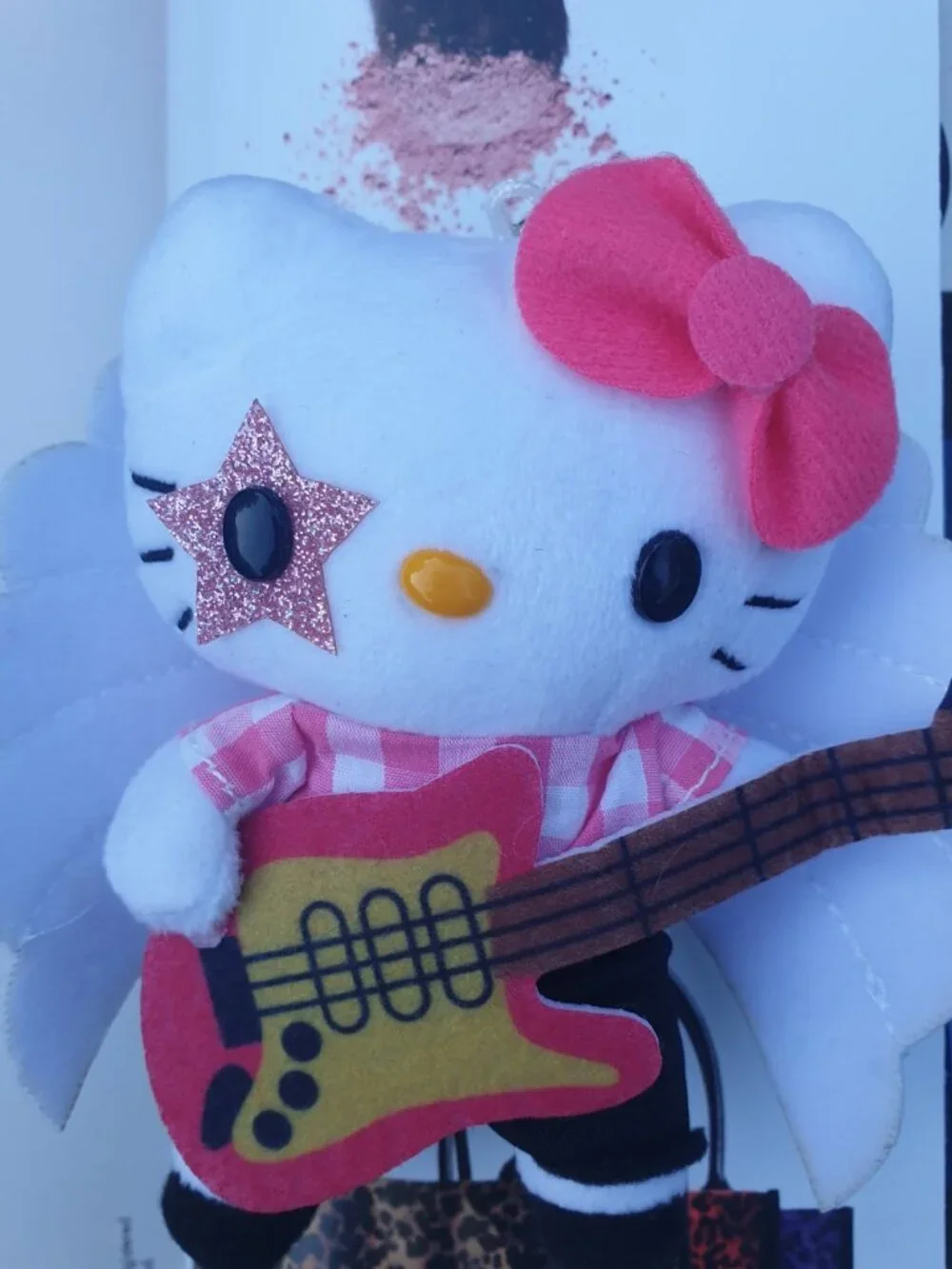 Hello Kitty Plush Fashion Key Chain Keyring Handbag Charm Women Accessory Gift